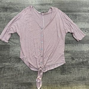 CUTE 1/2 SLEEVE SHIRT